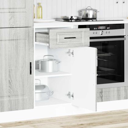 Кухненски шкаф Porto, сив сонома, инженерно дърво