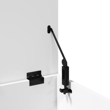 Кутия за съхранение, бяла, 60x35x35 см, инженерна дървесина