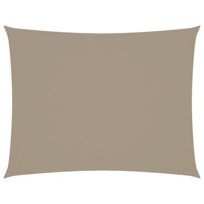 Платно-сенник, Оксфорд текстил, правоъгълно, 3,5x5 м, таупе