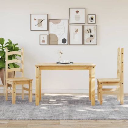 Тоалетка Corona, 112x60x75 см, бор масив