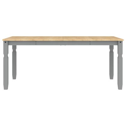 Тоалетка Corona, сива, 180x90x75 см, бор масив