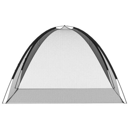 Мрежа против комари Монголия с врати 220 черна 200x200x135 см