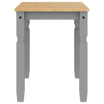 Тоалетка Corona, сива, 112x60x75 см, бор масив