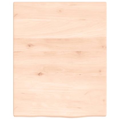 Стенен рафт за мивка, стомана и масивно дърво дъб