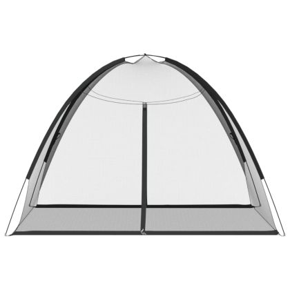 Мрежа против комари Монголия с врати 220 черна 200x180x135 см