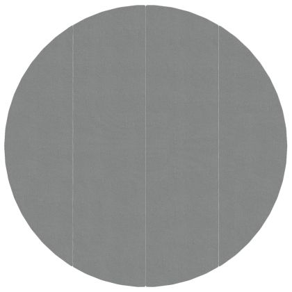 Подложка за басейни светлосива Ø428 см полиестерен геотекстил