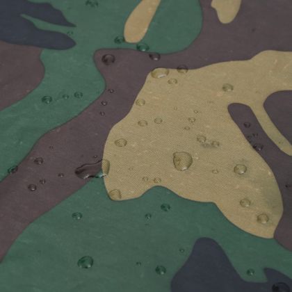 Мъжки дъждобран от две части с качулка, камуфлажен, размер ХХL