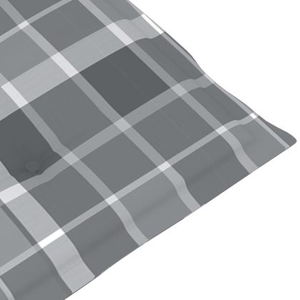 Сгъваеми градински столове с възглавници, 3 бр, акация масив