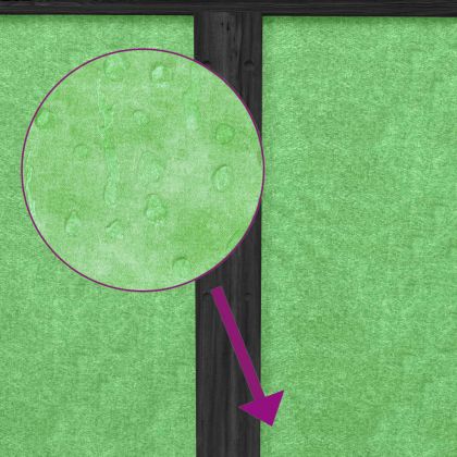 Клетка за зайци сива 144x123x67,5 см борово дърво масив