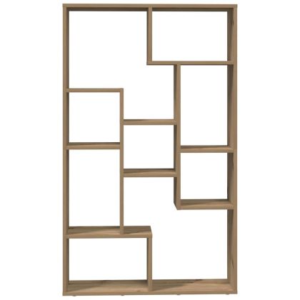 Библиотека, дъб артизан, 72x20x120 см, инженерно дърво