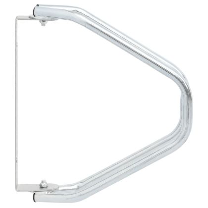 Стойки за велосипеди, стенен монтаж, 2 бр, поцинкована стомана