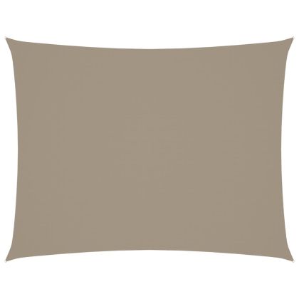 Платно-сенник, Оксфорд текстил, правоъгълно, 4x5 м, таупе