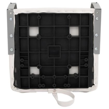 Седалка за лодка с висока облегалка, сгъваема, 44x38x55 см