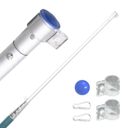 Флаг на Европа и стълб 5,55 м алуминий