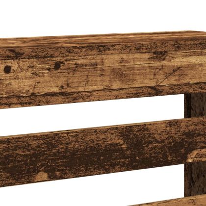 Капак за радиатор, старо дърво, 205x21,5x83,5см инженерно дърво