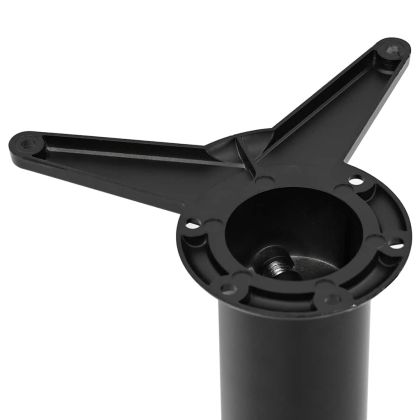 4 крака за регулиране на височината на маси, черно, 870 мм