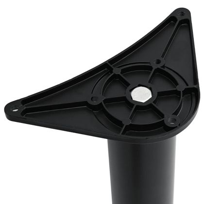 4 крака за регулиране на височината на маси, черно, 710 мм