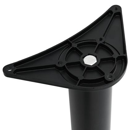 4 крака за регулиране на височината на маси, черно, 1100 мм