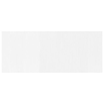 Преграда за стая, бял, 165x400 см, бамбук