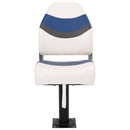 Сгъваема седалка за лодка от 2 части, висока облегалка