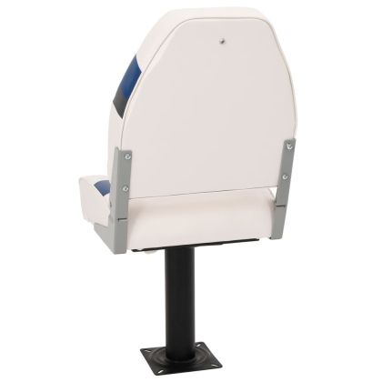 Сгъваема седалка за лодка от 2 части, висока облегалка