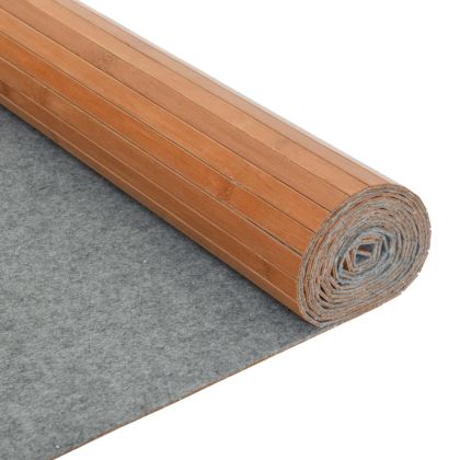 Преграда за стая, натурален, 165x600 см, бамбук