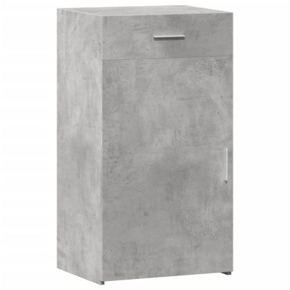 Бюфет, бетонно сив, 50x42,5x93 см, инженерно дърво