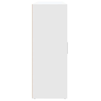 Сайдборди, 3 бр, бели, 60x31x84 см, инженерно дърво