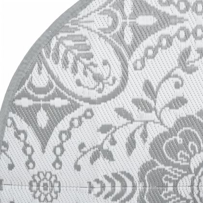 Килим за открито, ARAKIL светлосив, Ø160 см, PP