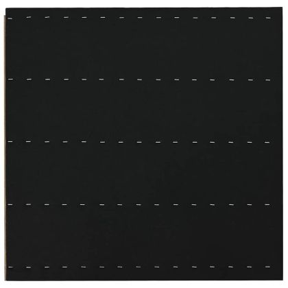 Акустични стенни панели 2 бр. с ламели 60,5x60 см Дъбов фурнир