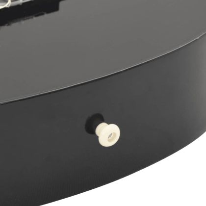 Класическа китара за начинаещи и деца, черна, 1/2, 34"