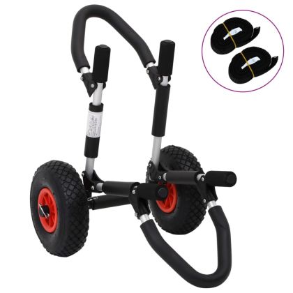 SUP количка за сърфборд, сгъваема, 45 кг, алуминий