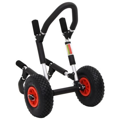 SUP количка за сърфборд, сгъваема, 45 кг, алуминий