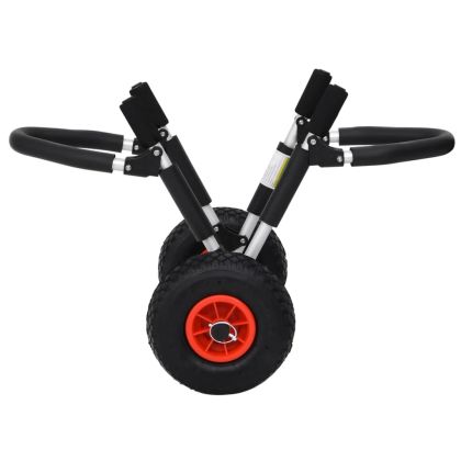 SUP количка за сърфборд, сгъваема, 45 кг, алуминий