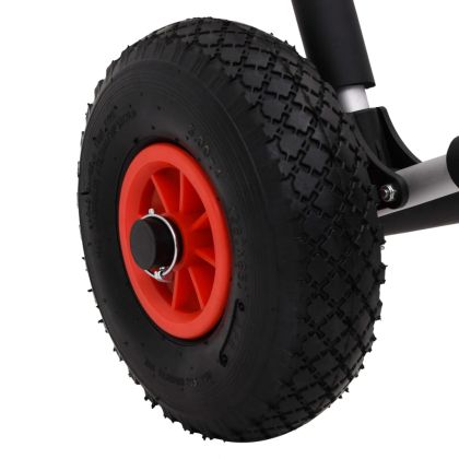 SUP количка за 2 дъски за сърф, сгъваема, 90 кг, алуминий