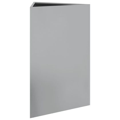 Градинска кашпа, триъгълна, 50x43x75 см, поцинкована стомана