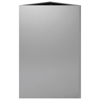 Градинска кашпа, триъгълна, 50x43x75 см, поцинкована стомана