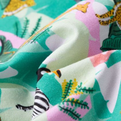 Детска рокля, светла мента, 104