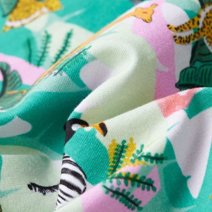 Детска рокля, светла мента, 140