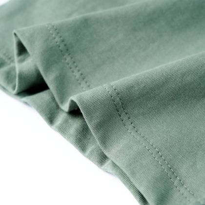 Детска тениска с къс ръкав, каки, 116