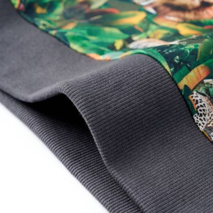 Детски суитшърт, стар петрол, 128