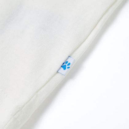 Детска тениска, екрю, 140