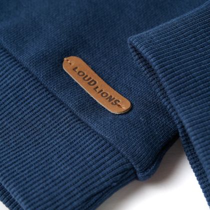 Детски суитшърт, индигово синьо, 116