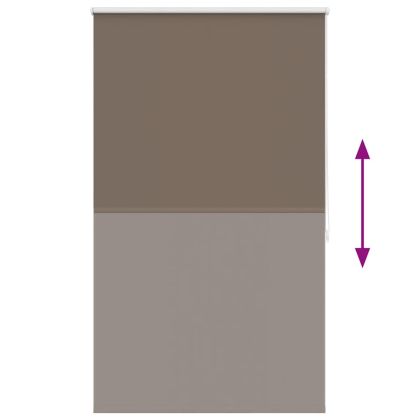 Руло щора 100 х 175 см, цвят кафе