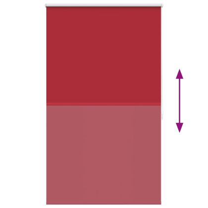 Руло щора 100 х 175 см, цвят червен