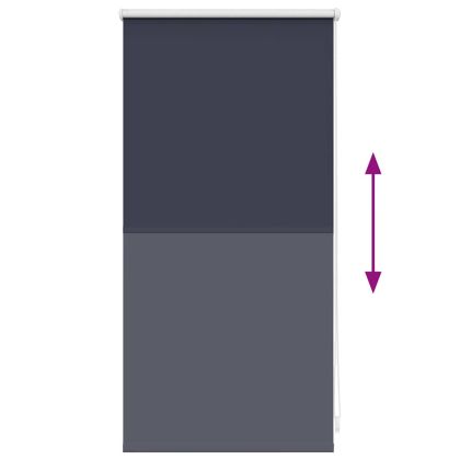 Затъмняваща ролетна щора, сива, 40 х 100 см