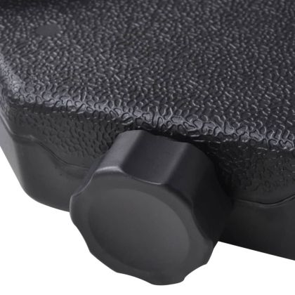 Алуминиев градински чадър с преносима основа, зелен