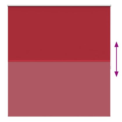 Руло щора 160 х 175 см, цвят червен