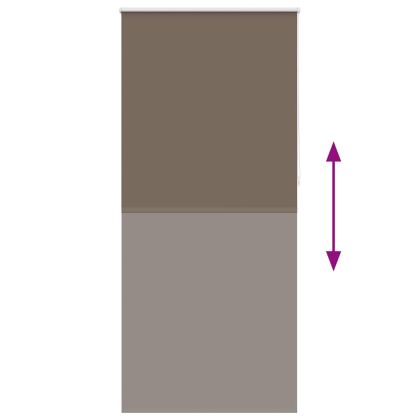 Руло щора 100 х 230 см, цвят кафе