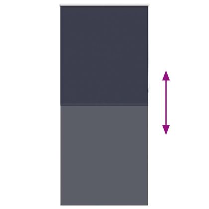 Руло щора 100 х 230 см, цвят морскосин